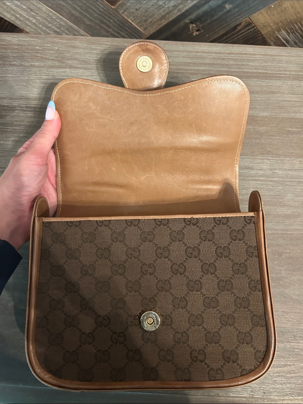 Gucci GG Monogram Canvas Shoulder Bag - Picture 8 of 10